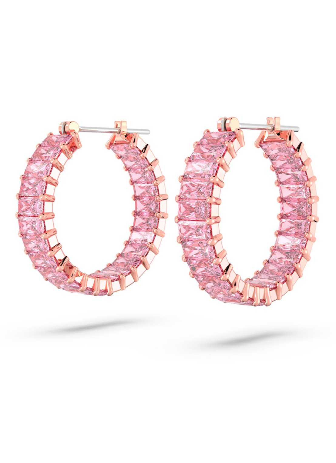 Swarovski MATRIX PE HOOP PIN/ROS - detail 3 roze