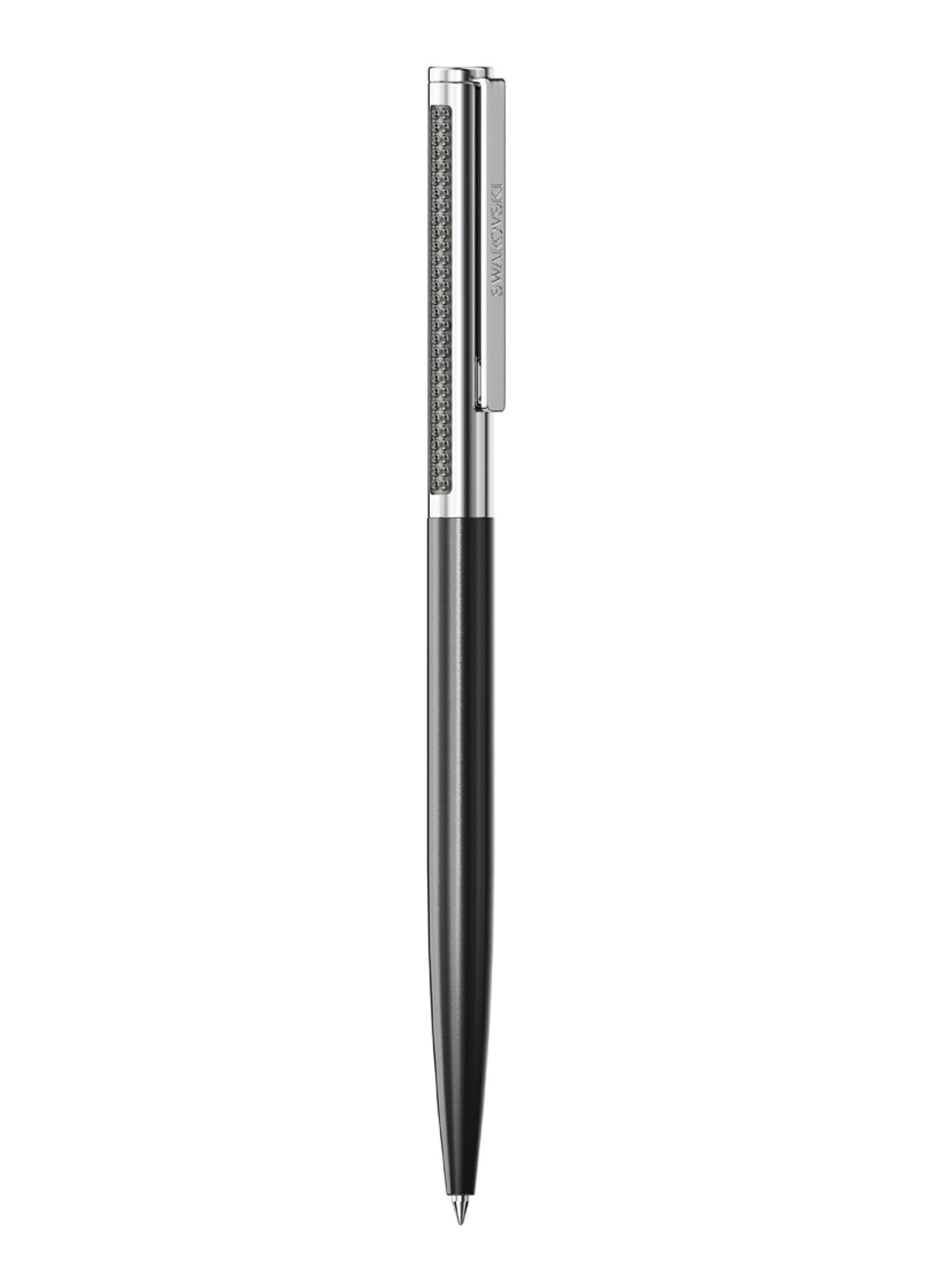 Swarovski Matrix pen met Swarovski kristal - detail zwart