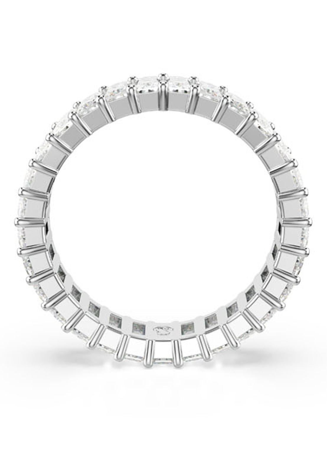 Swarovski Matrix ring met zirkonia 52 - detail 3 zilver