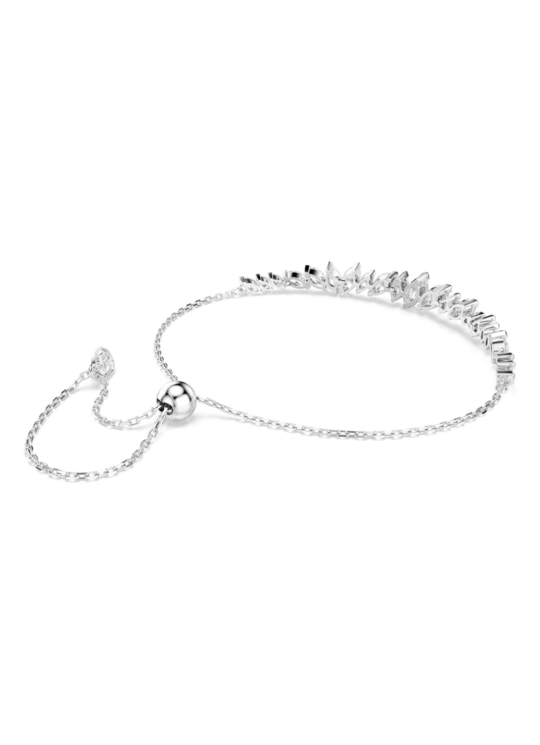 Swarovski Mesmera armband met kristal - detail 3 zilver