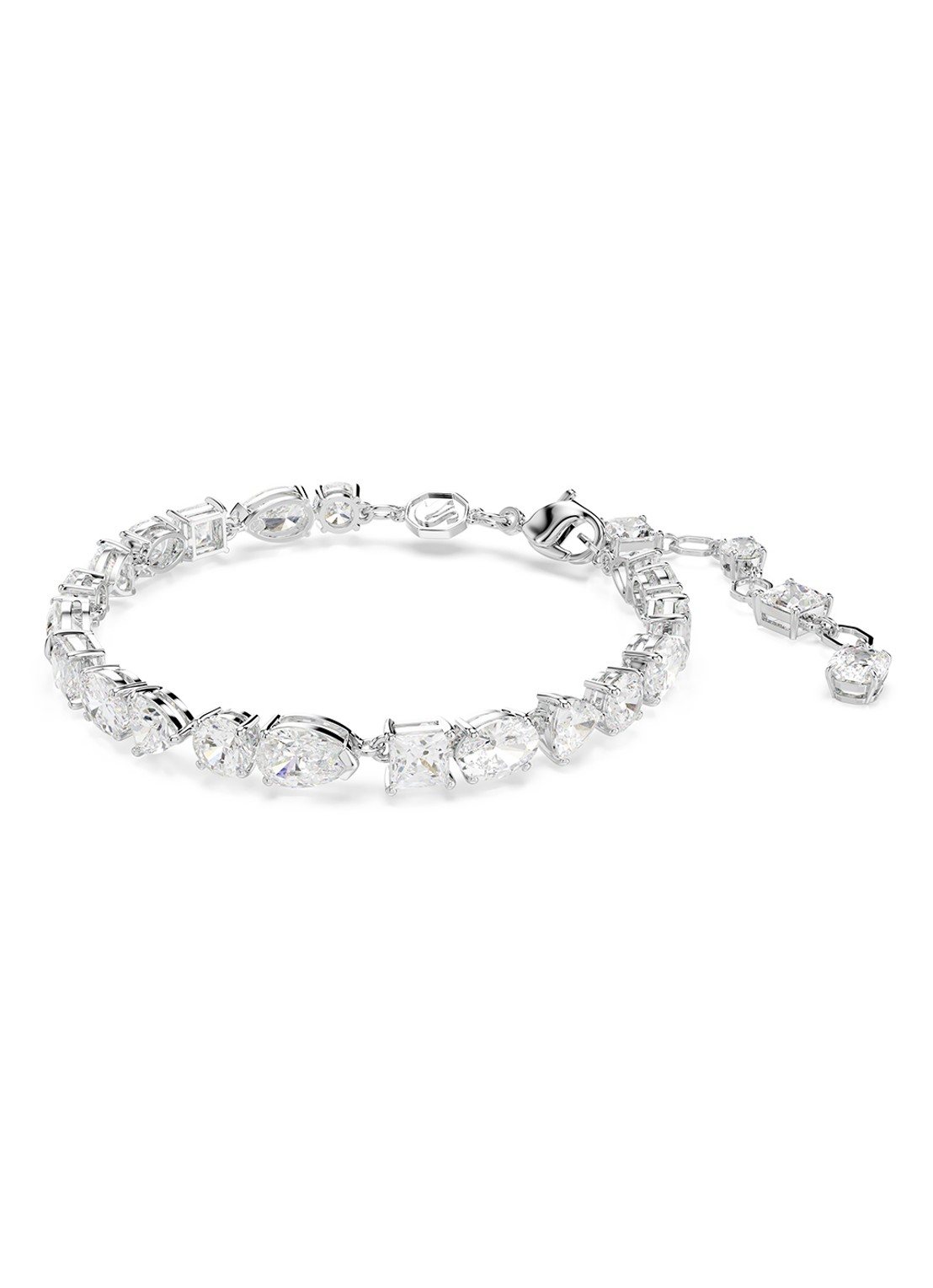 Swarovski Mesmera armband met Zirkonia M - detail 2 zilver