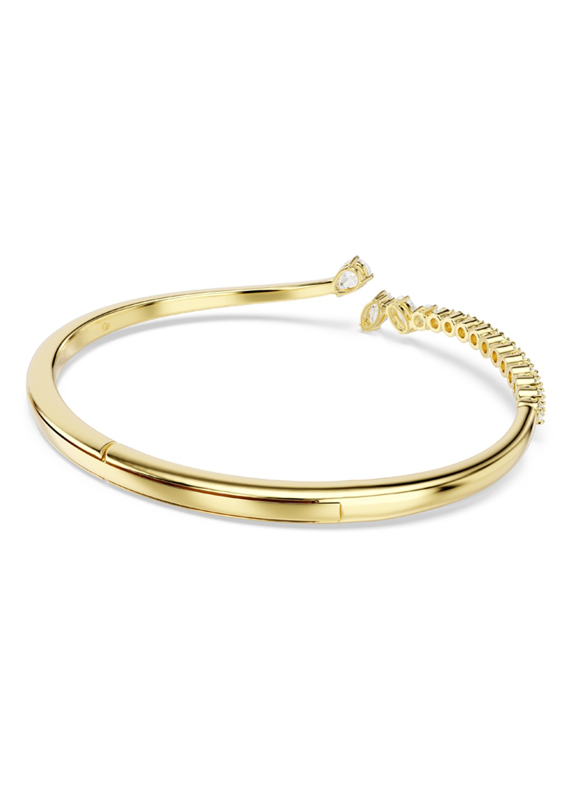 Swarovski Mesmera bangle verguld  - detail 4 goud