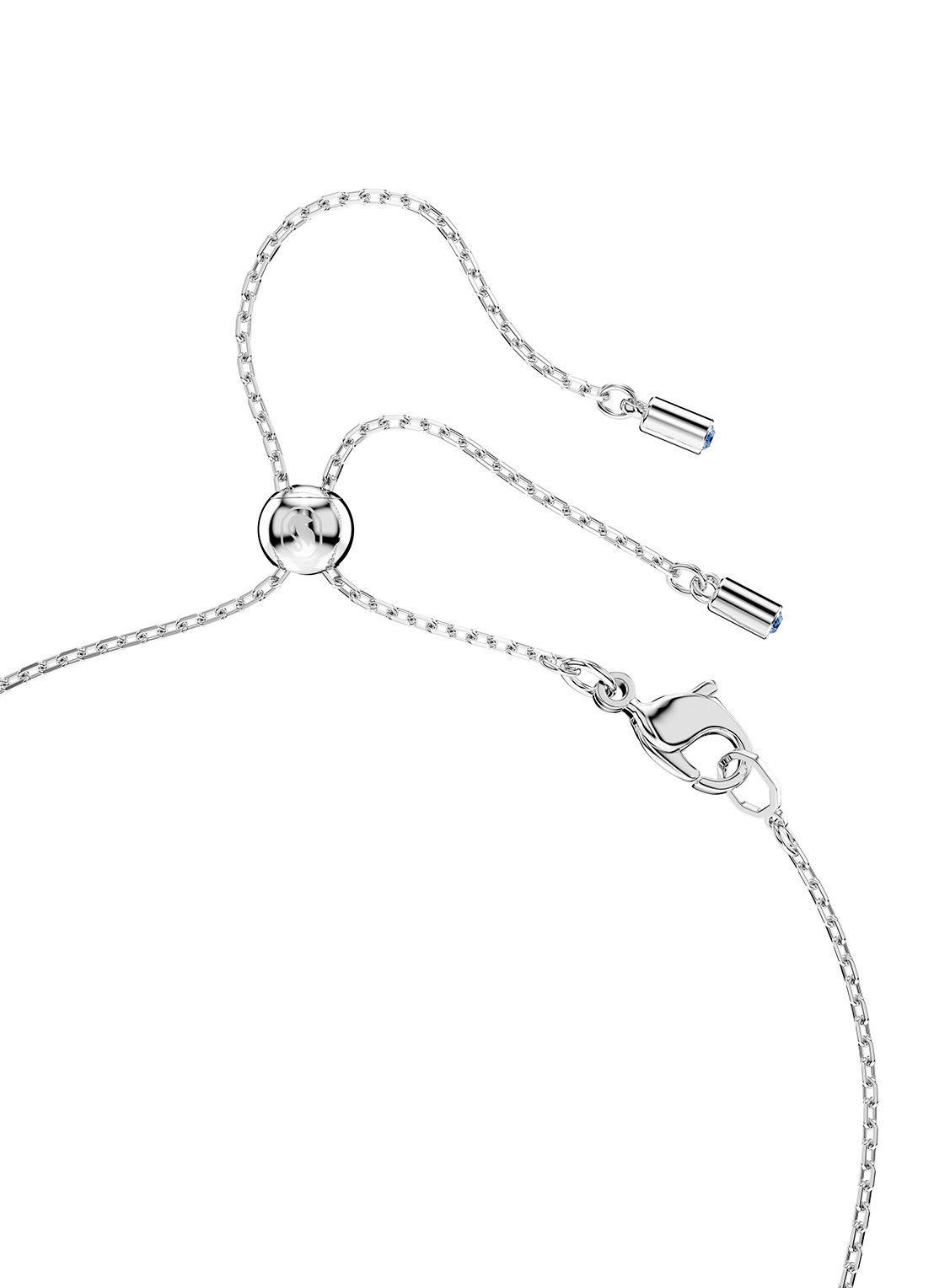 Swarovski Mesmera ketting met zirkonia - detail 5 zilver