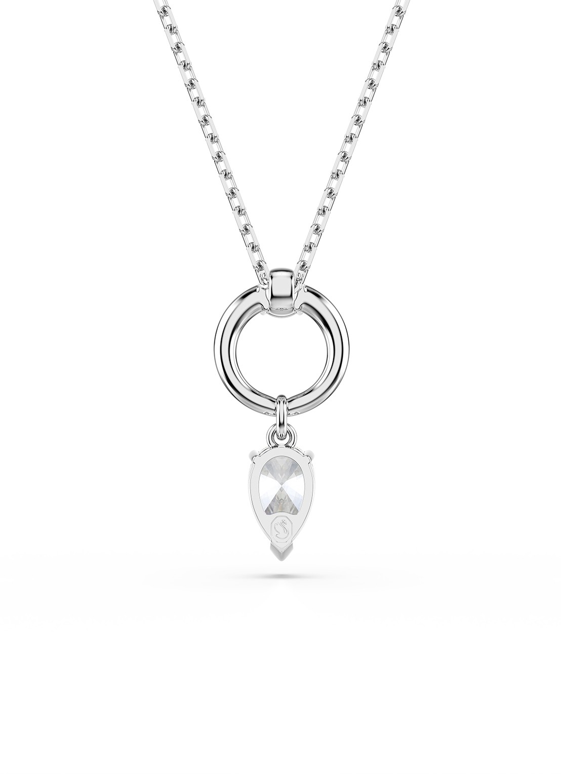 Swarovski Mesmera ketting met zirkonia - detail 6 zilver