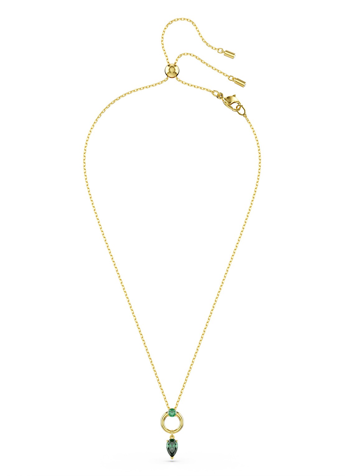 Swarovski Mesmera ketting met zirkonia - detail 3 goud