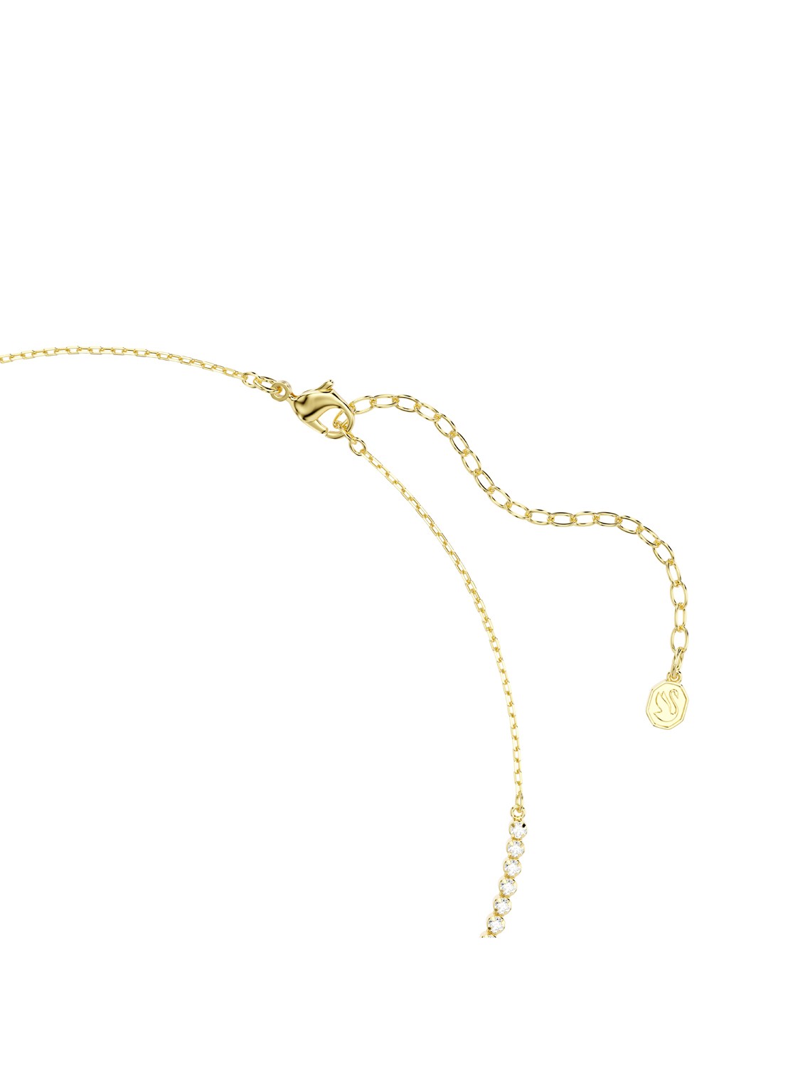 Swarovski Mesmera ketting verguld - detail 3 goud