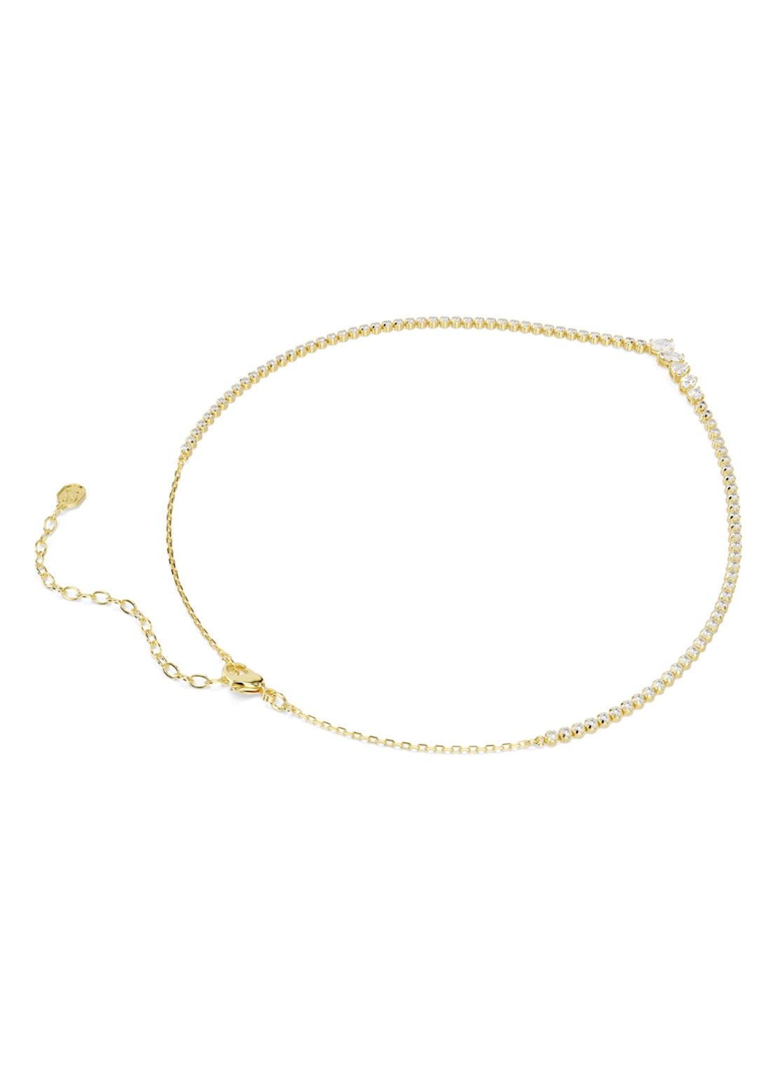 Swarovski Mesmera ketting verguld - detail 4 goud