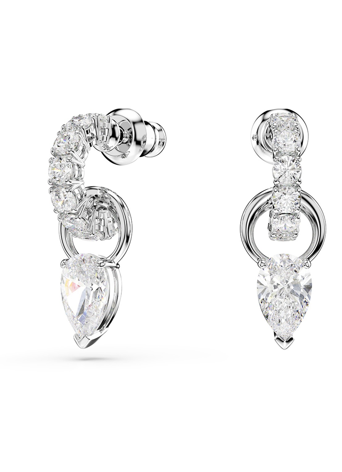 Swarovski Mesmera set van ketting en oorringen met zirkonia - detail 7 zilver