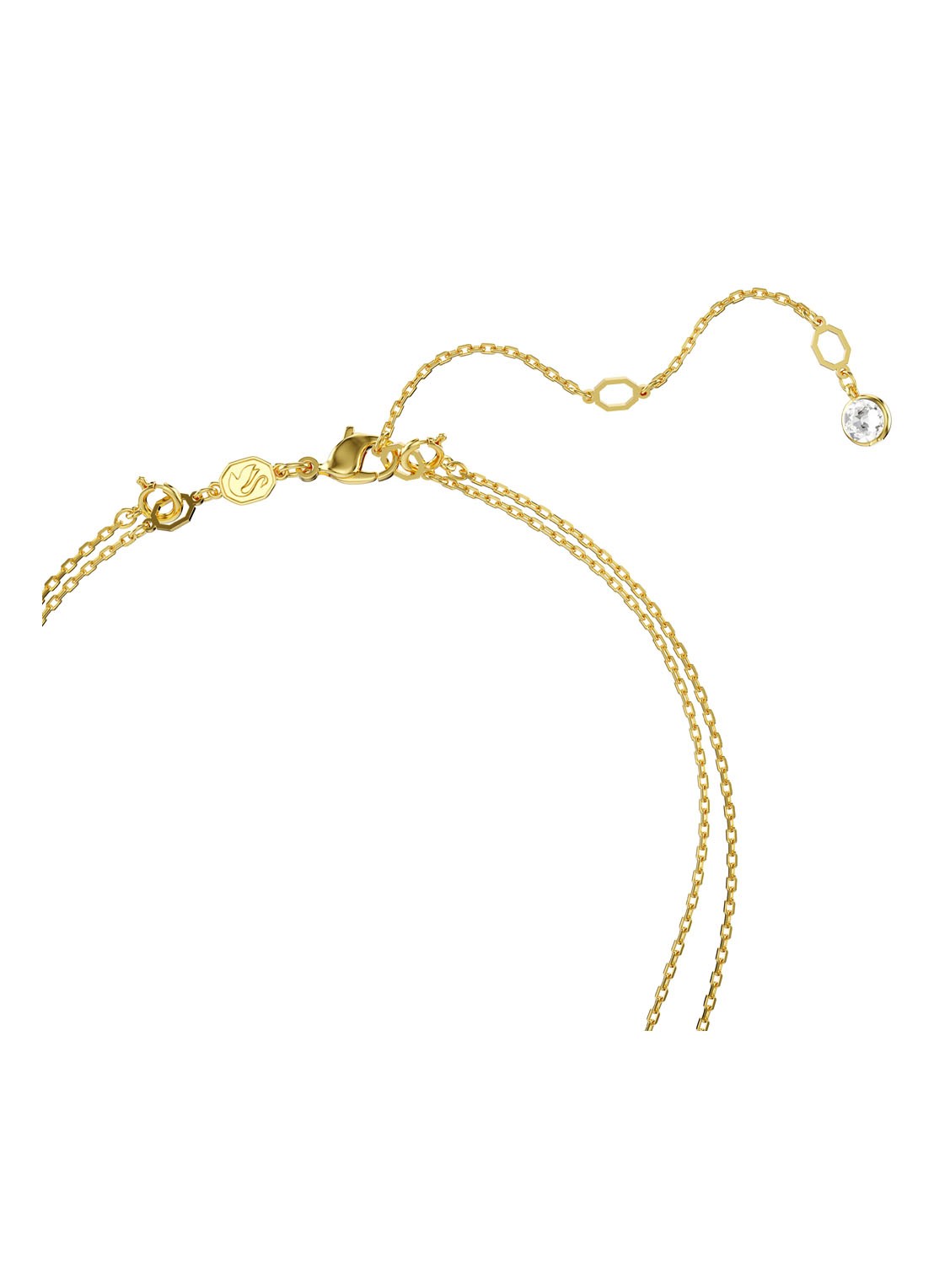 Swarovski Meteora ketting verguld  - detail 3 goud