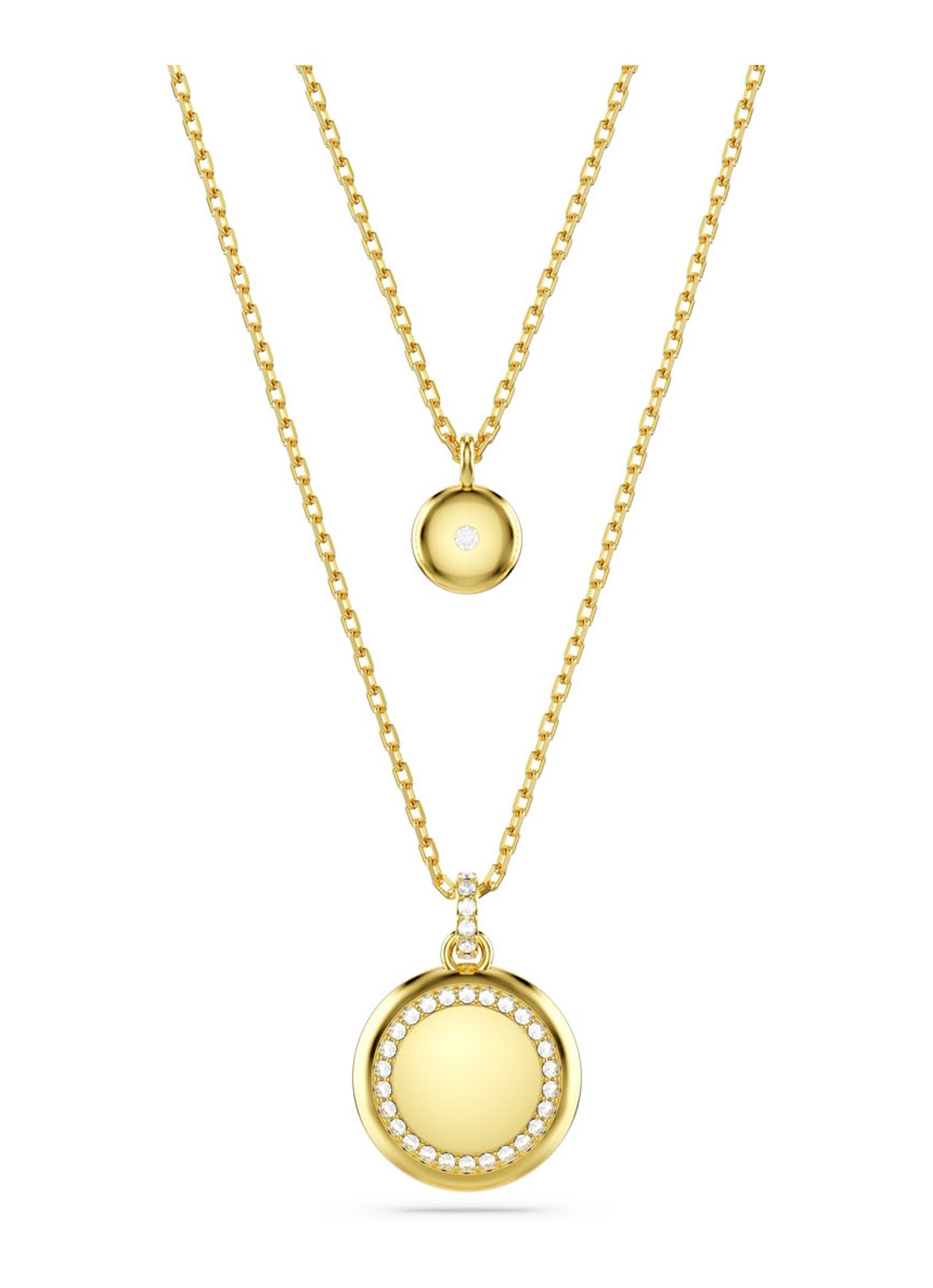 Swarovski Meteora ketting verguld  - detail 4 goud