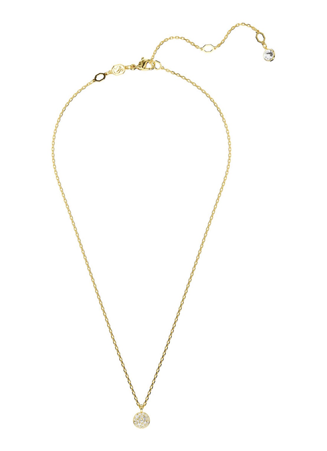 Swarovski Meteora ketting verguld  - detail 6 goud