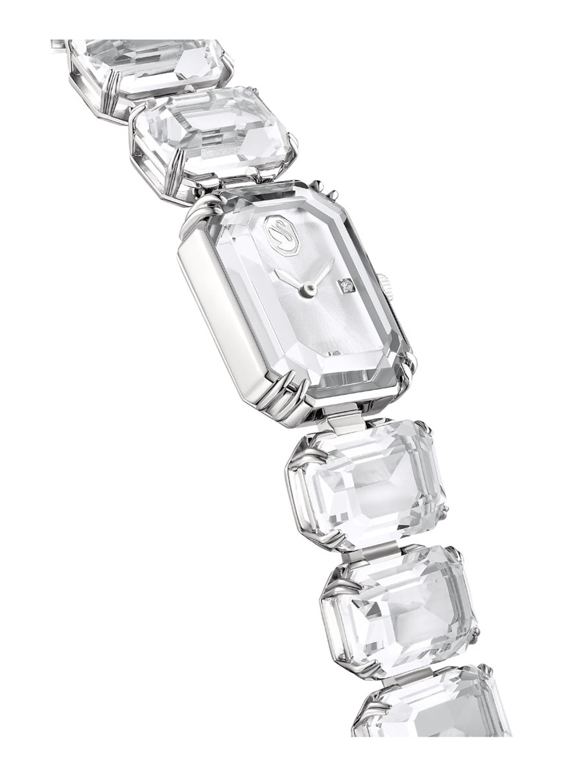 Swarovski Millenia horloge 5621173 - detail 6 zilver