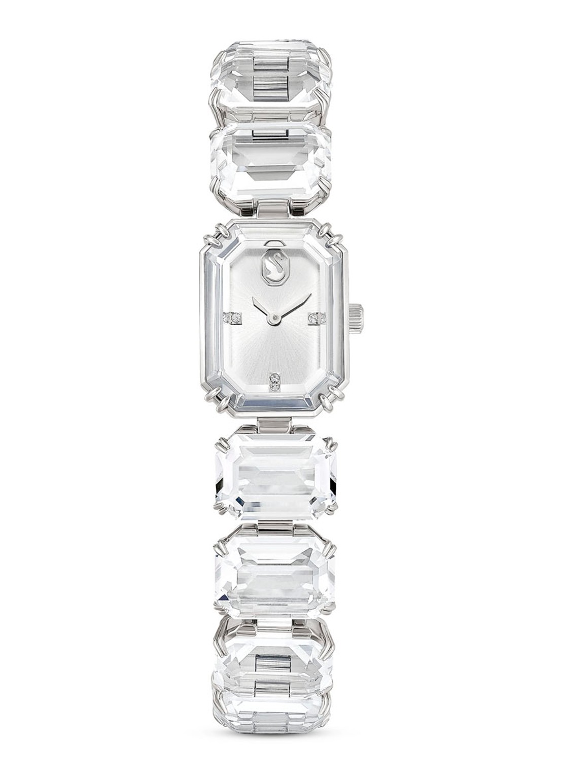 Swarovski Millenia horloge 5621173 - voorkant zilver