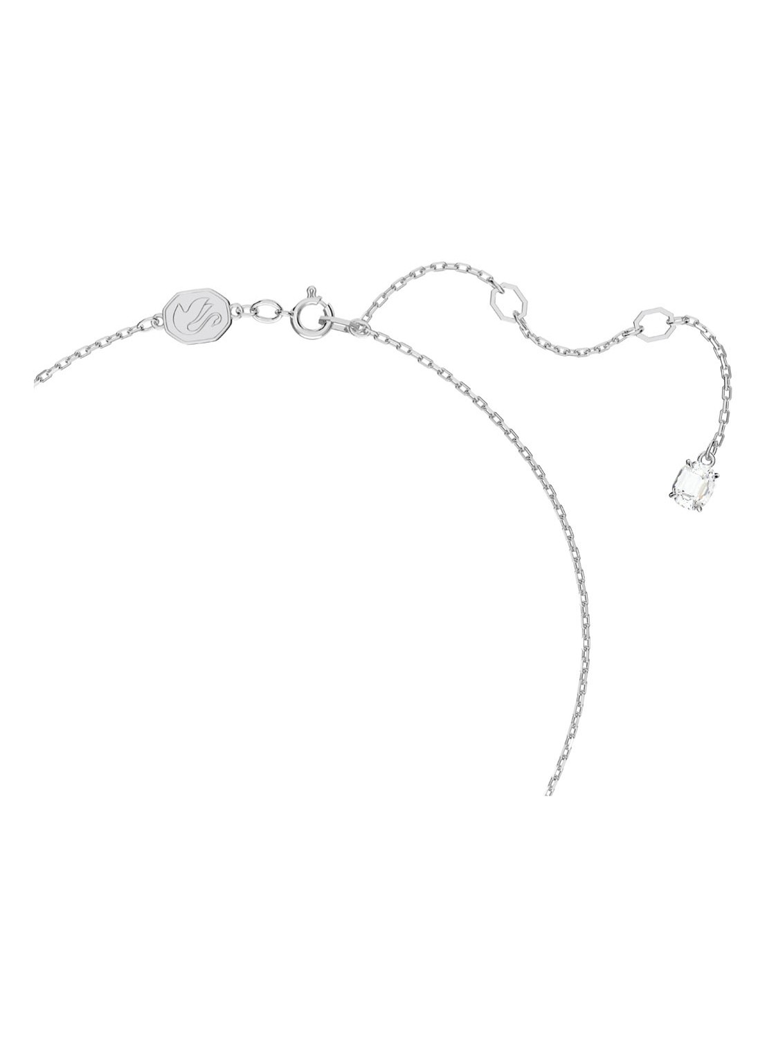 Swarovski Millenia ketting met hanger - detail 3 zilver