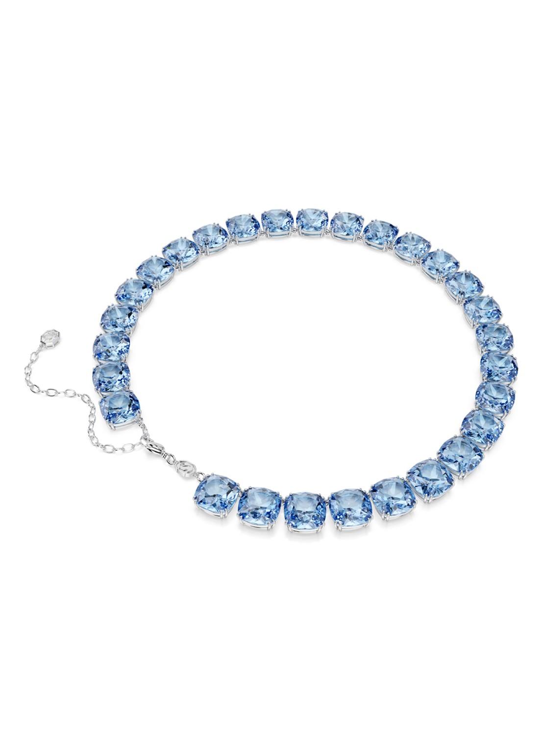 Swarovski Millenia ketting met kristal - detail 4 blauw