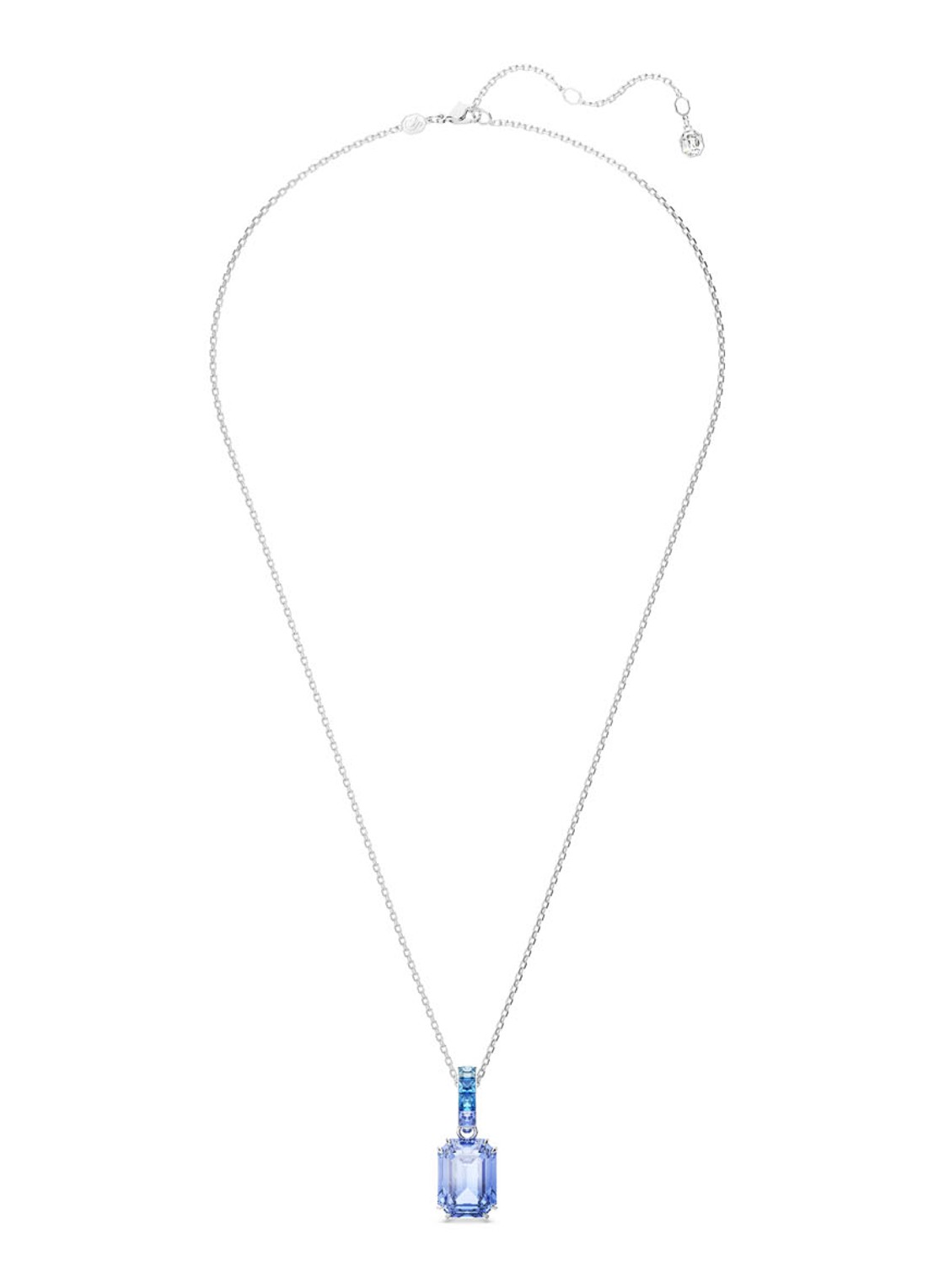 Swarovski Millenia ketting met Swarovski ReCreated™ kristal - detail zilver