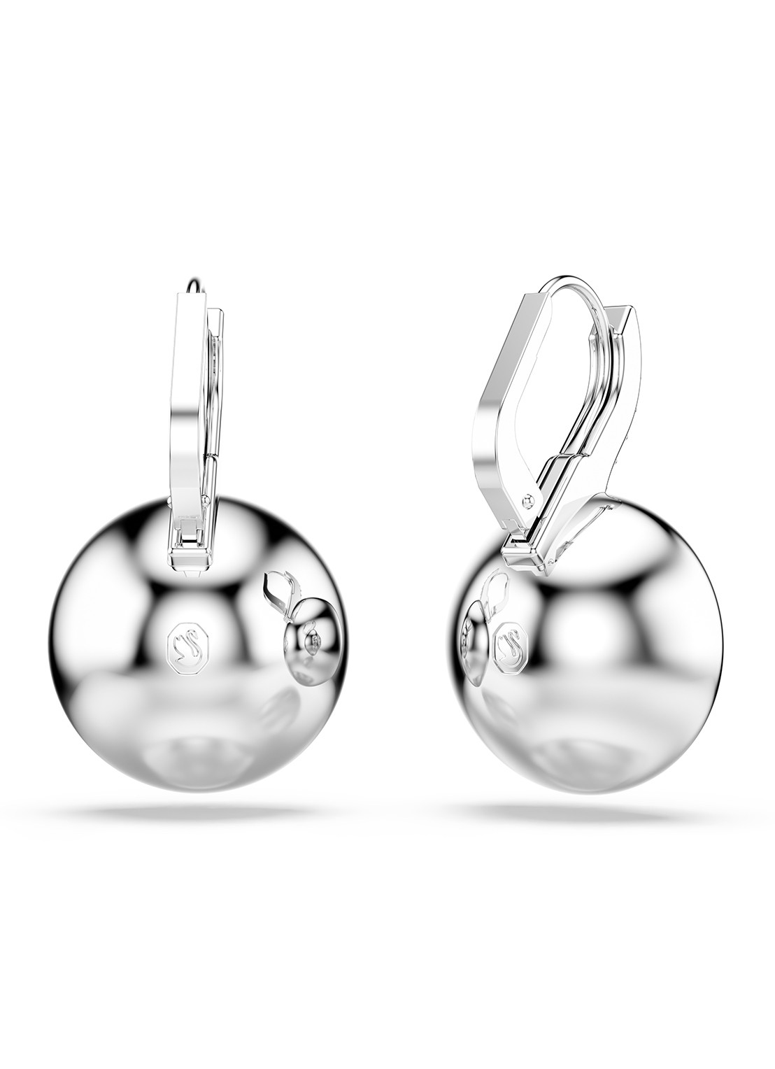 Swarovski Millenia oorhangers met kristal - detail 3 zilver