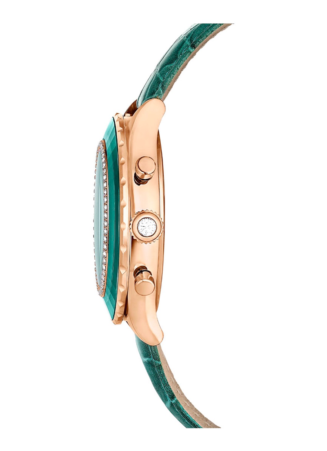Swarovski Octea Chrono horloge 5672931 - detail 5 groen