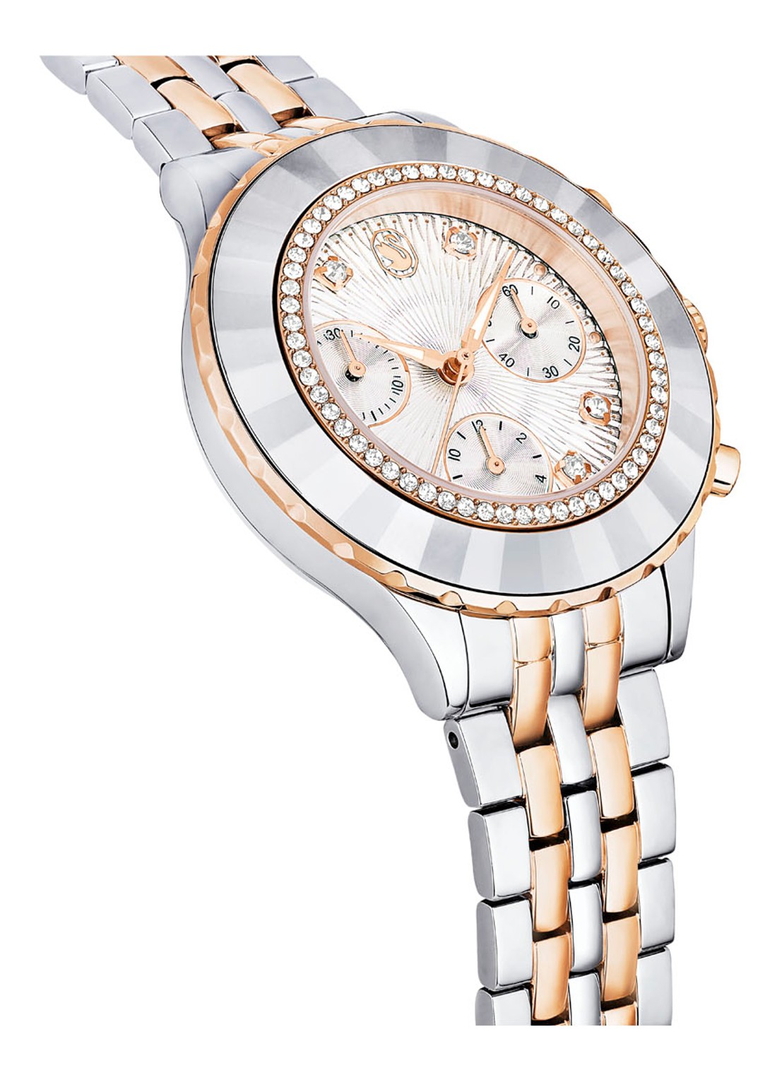 Swarovski Octea Chrono horloge 5672937 - detail 5 zilver