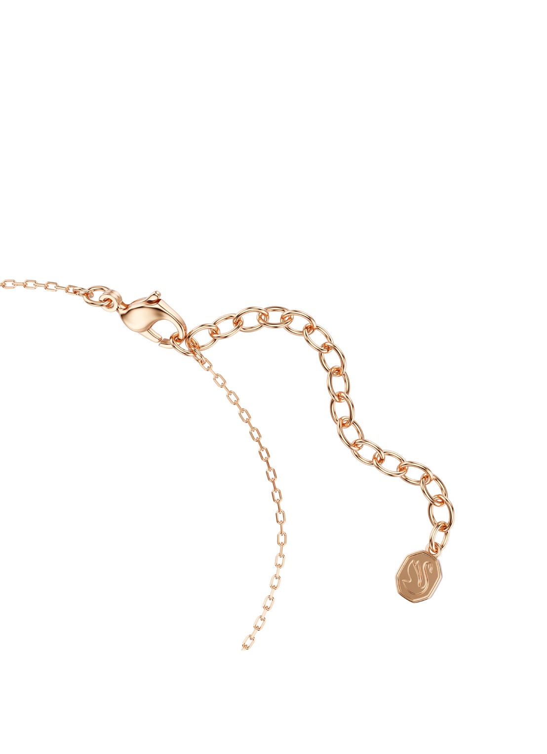 Swarovski Only armband met kristal - detail 2 roségoud