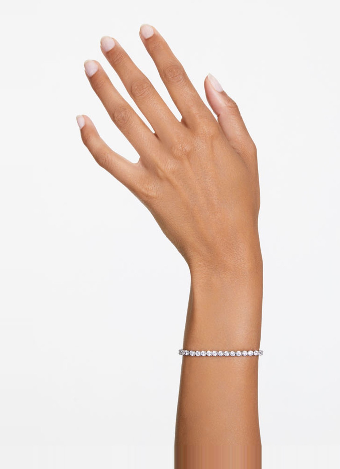 Swarovski RE MATRIX BRACELET S WHI/RHS M - detail 3 zilver