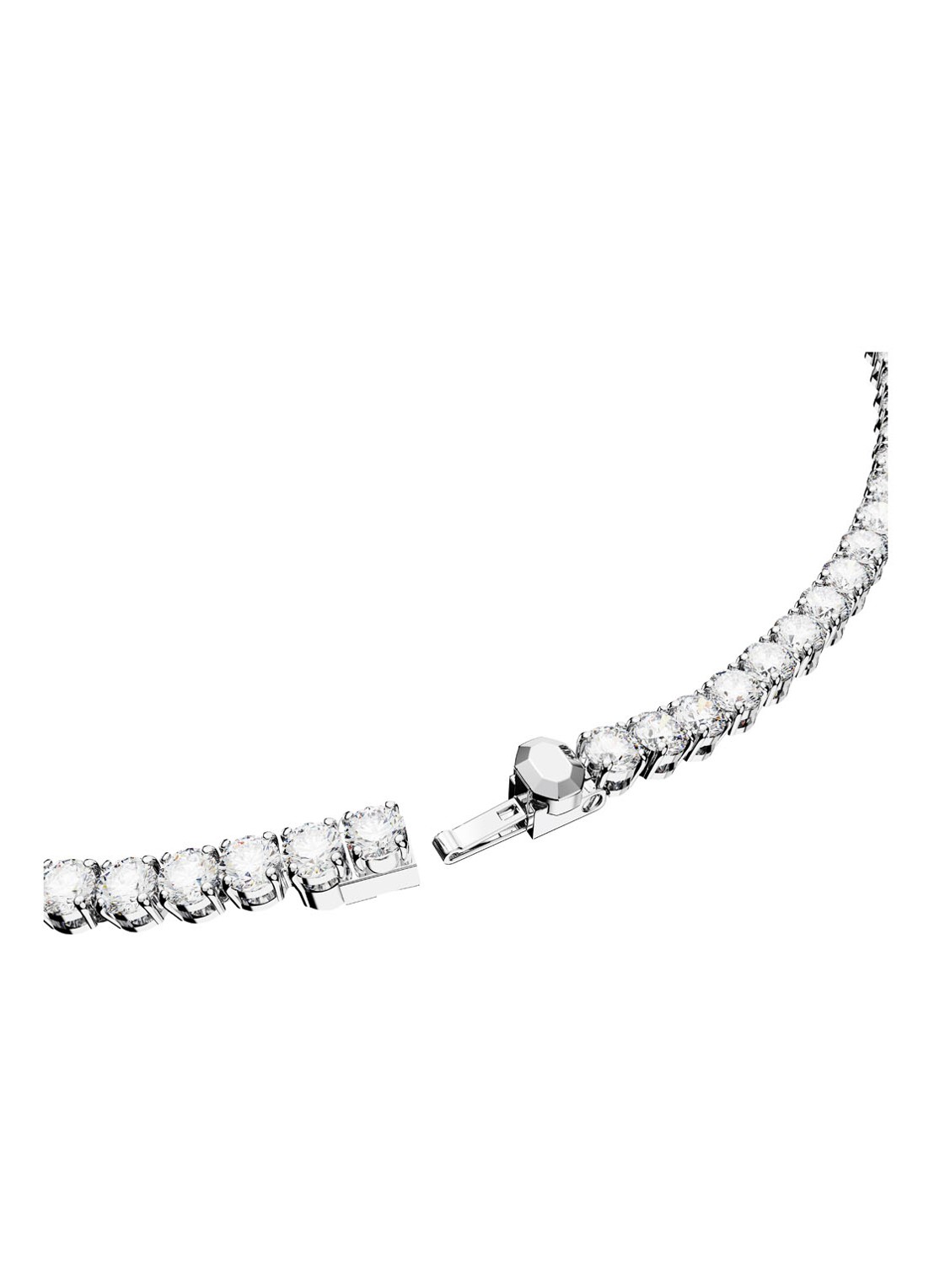 Swarovski RE MATRIX SET SET WHITE  WHI/R - detail 4 zilver