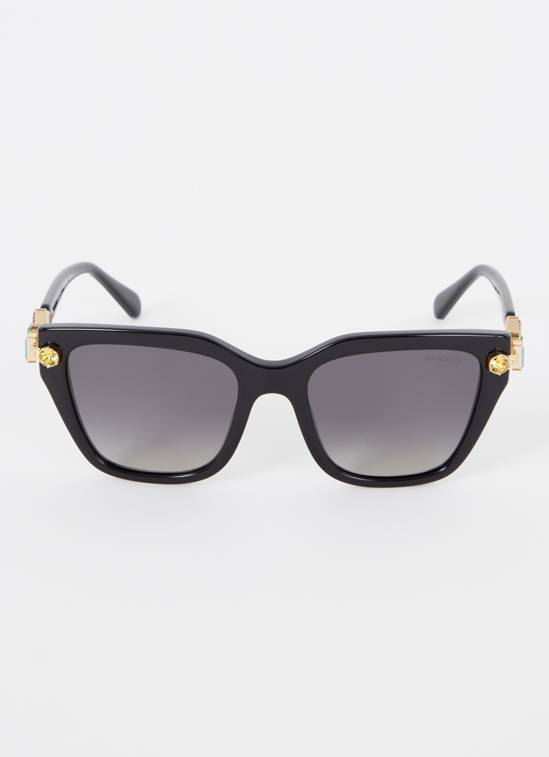 Swarovski Retro zonnebril gepolariseerd SK6041 - detail zwart