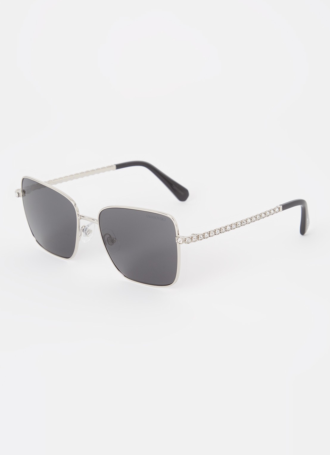 Swarovski Retro zonnebril SK7015 - voorkant zilver