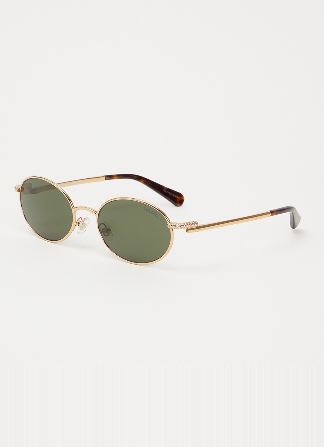 Swarovski Retro zonnebril SK7033 - voorkant goud