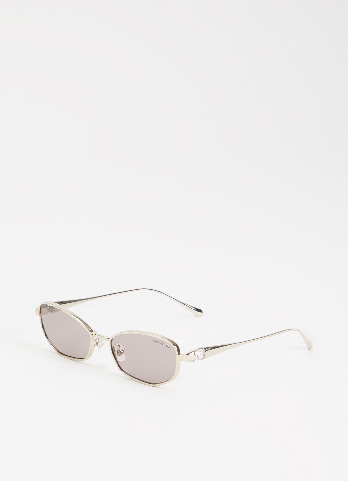 Swarovski Retro zonnebril SK7042 - voorkant goud