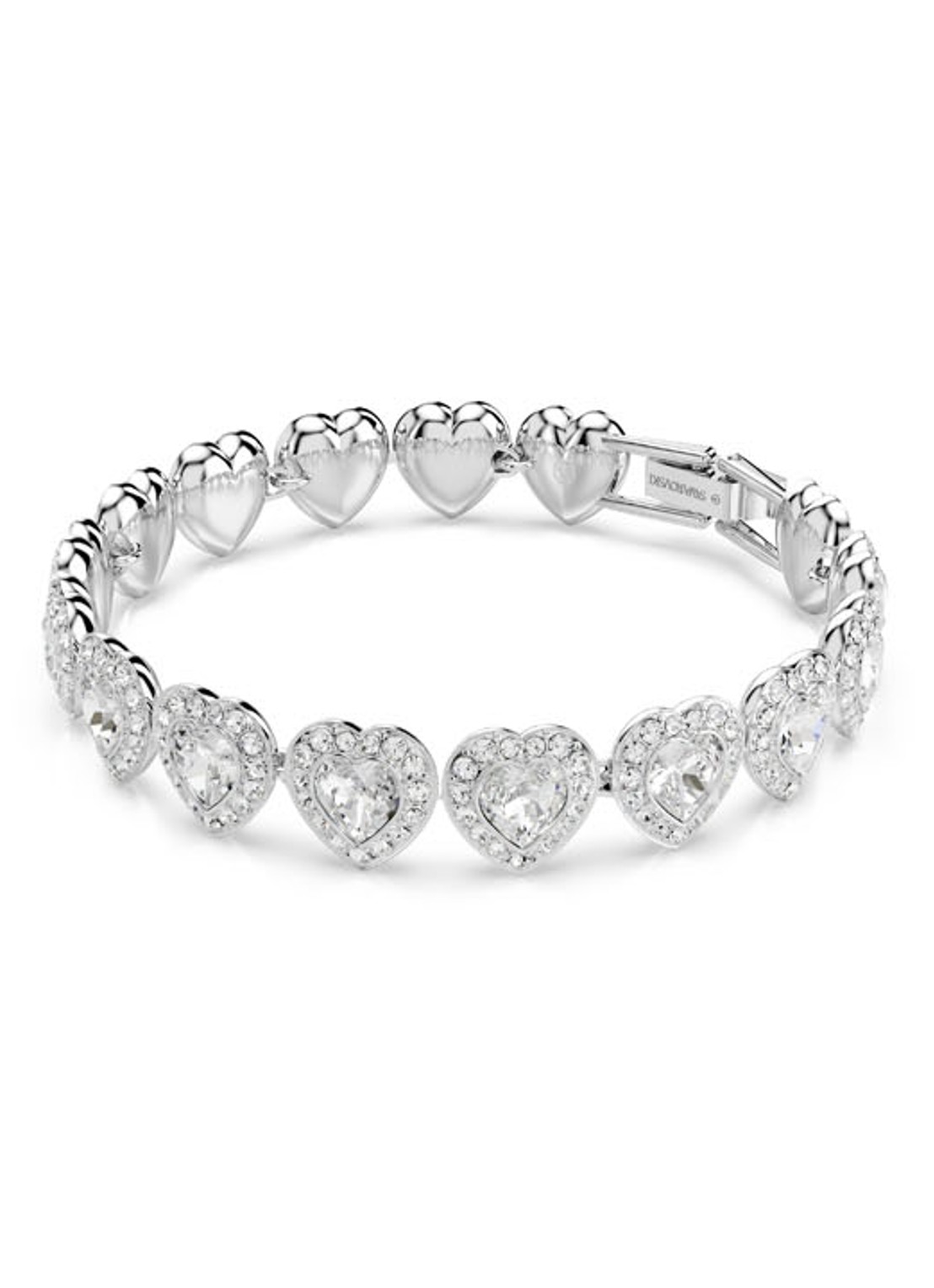 Swarovski SS25 Capsule armband M - detail zilver
