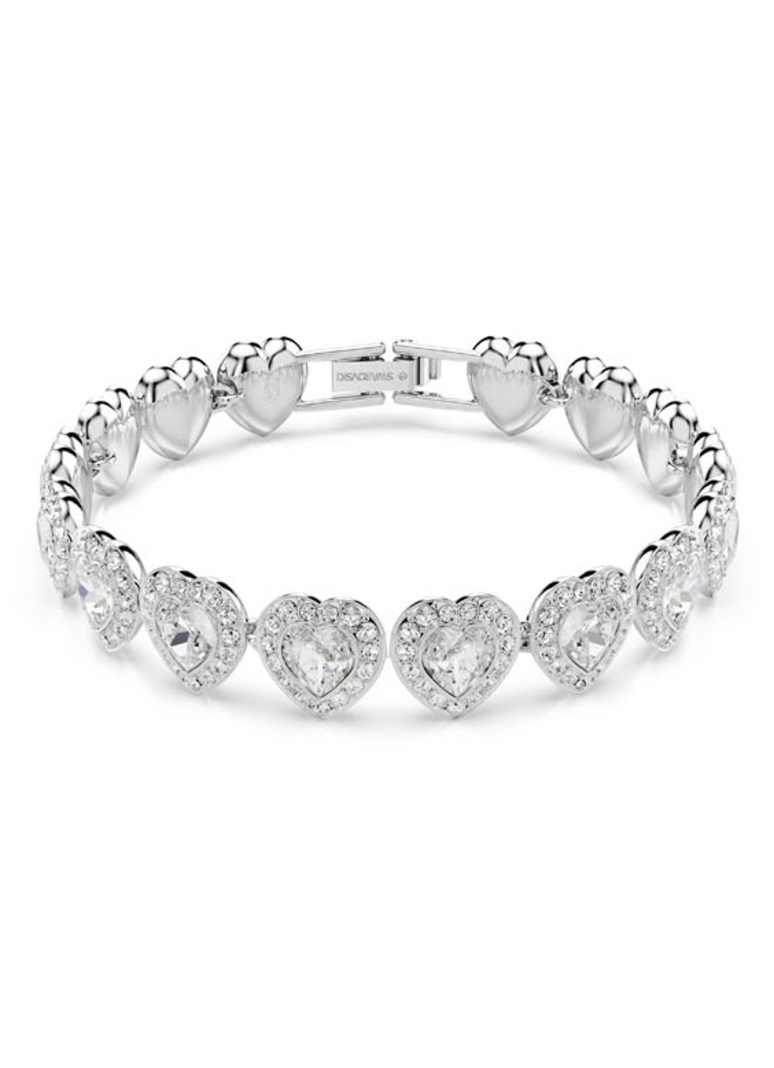 Swarovski SS25 Capsule armband M - voorkant 5 zilver