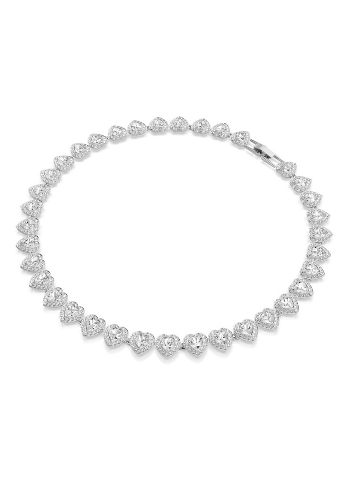 Swarovski SS25 Capsule ketting met kristal  - detail 2 zilver