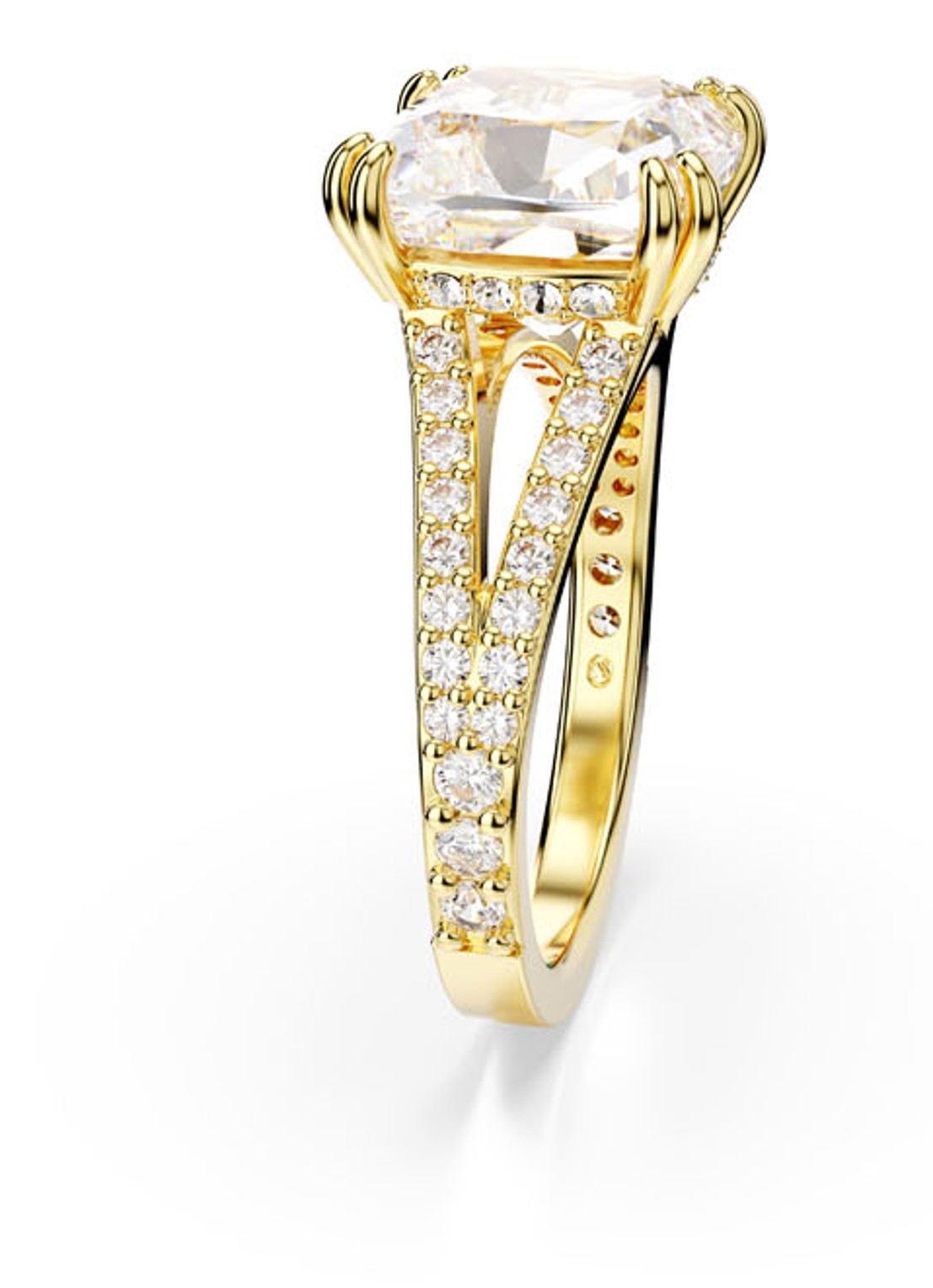 Swarovski Stilla Cocktail ring verguld 55 - detail 3 goud