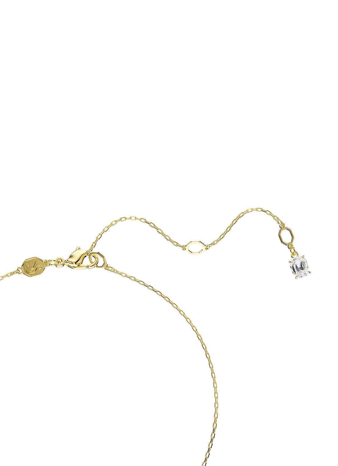 Swarovski Stilla ketting met zirkonia - detail 5 goud