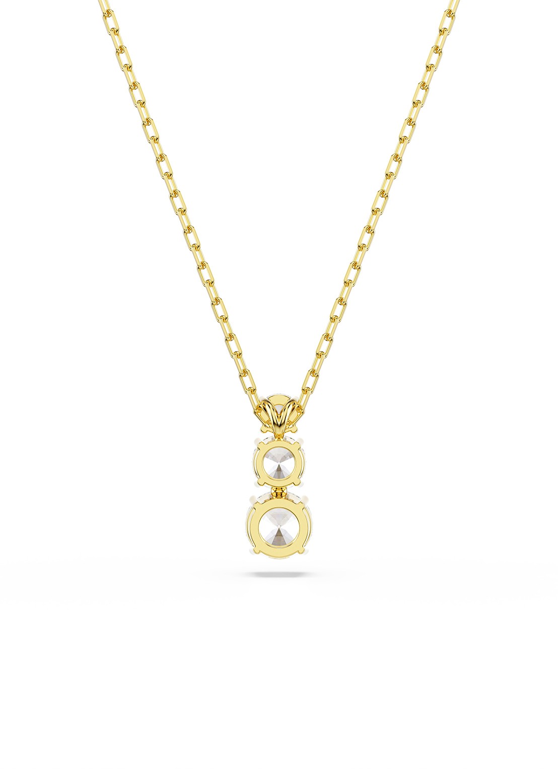 Swarovski Stilla ketting met zirkonia - detail 6 goud