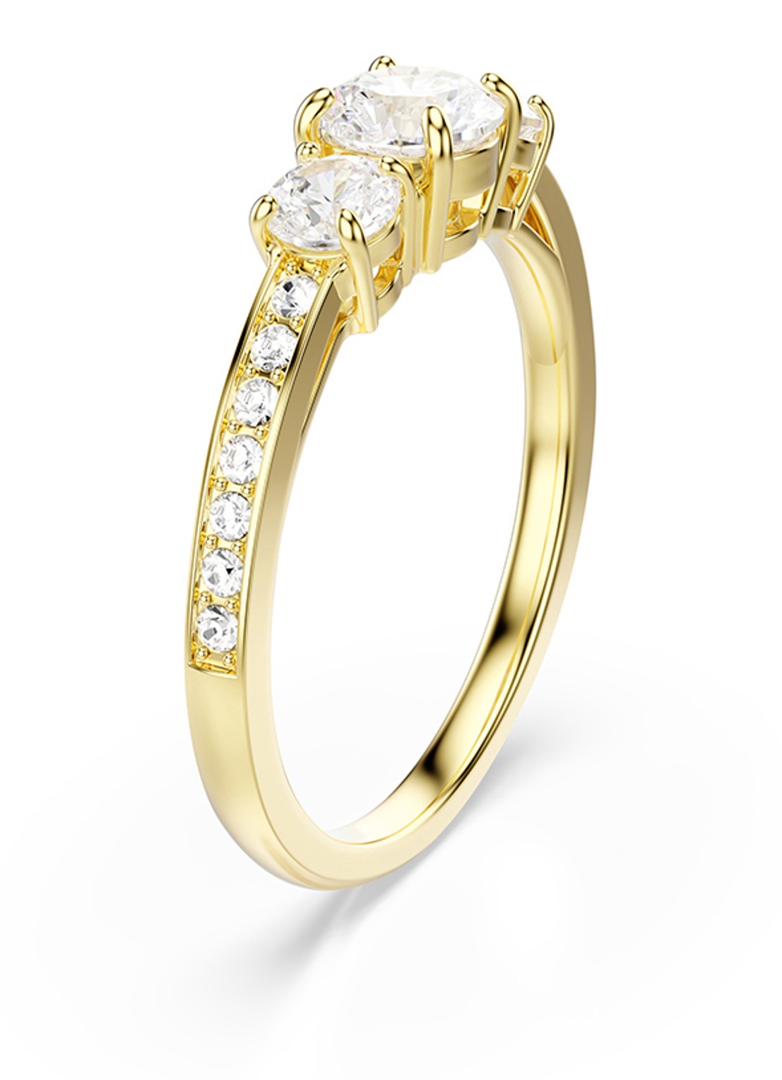 Swarovski Stilla ring verguld 55 - detail 3 goud