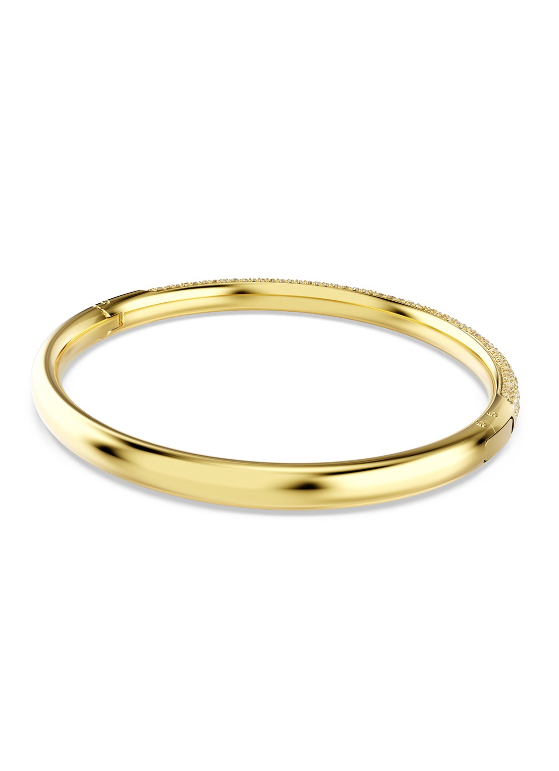 Swarovski Sublima bangle met kristal L - detail 5 goud