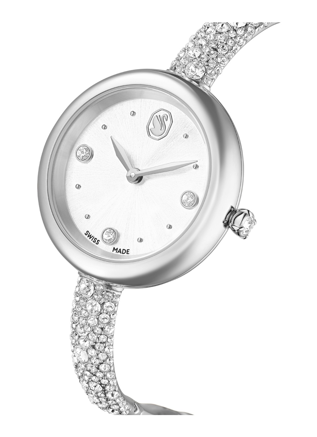 Swarovski Sublima horloge 5730369 - detail 3 zilver
