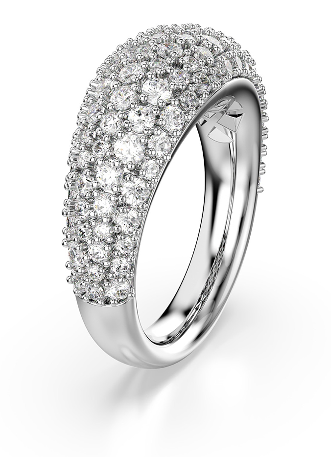 Swarovski Sublima ring met zirkonia 55 - detail zilver