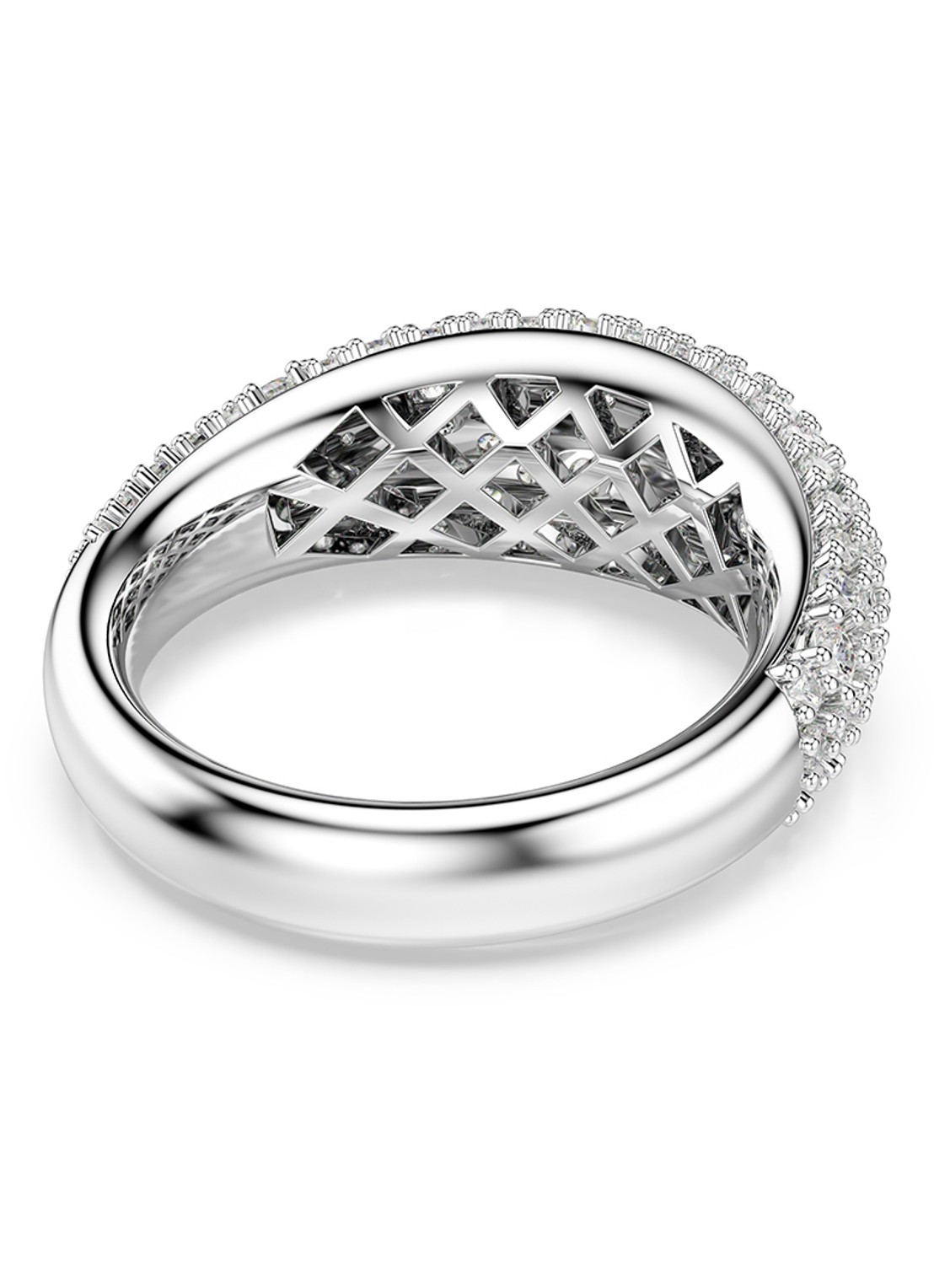 Swarovski Sublima ring met zirkonia 55 - detail 3 zilver
