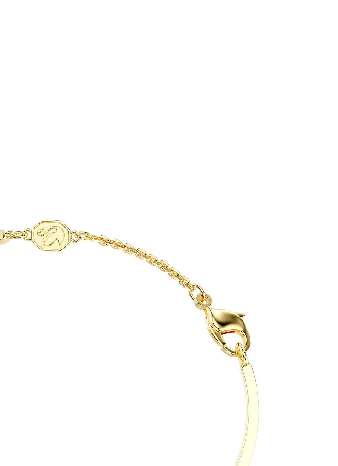 Swarovski Symbolica armband met kristal M - detail 3 goud