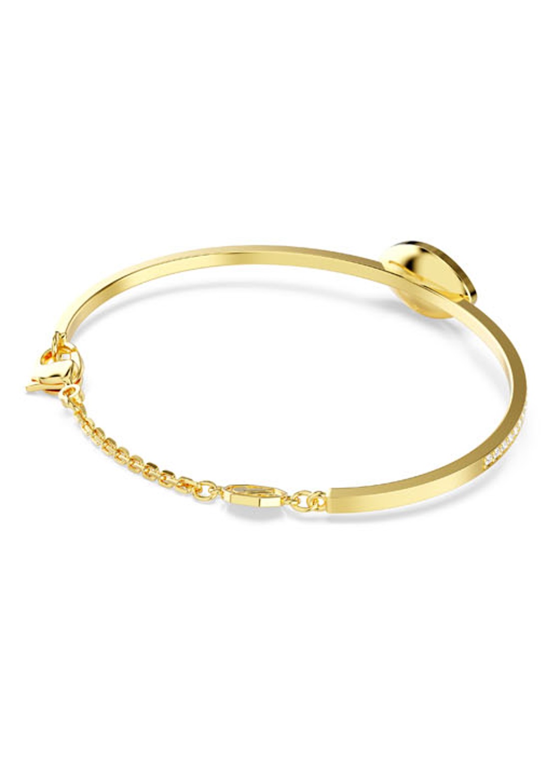 Swarovski Symbolica armband met kristal M - detail 4 goud