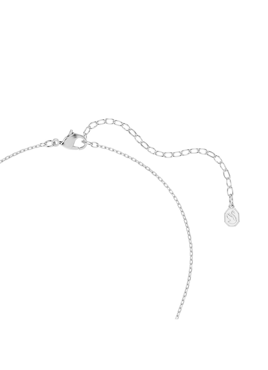 Swarovski Symbolica ketting met kristal - detail 3 zilver