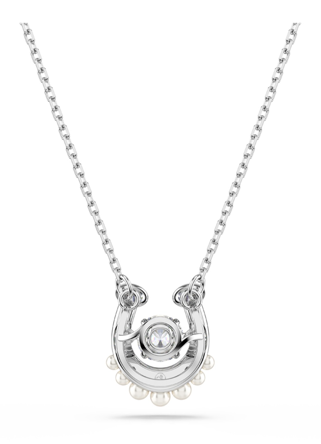 Swarovski Symbolica ketting met kristal - detail 4 zilver