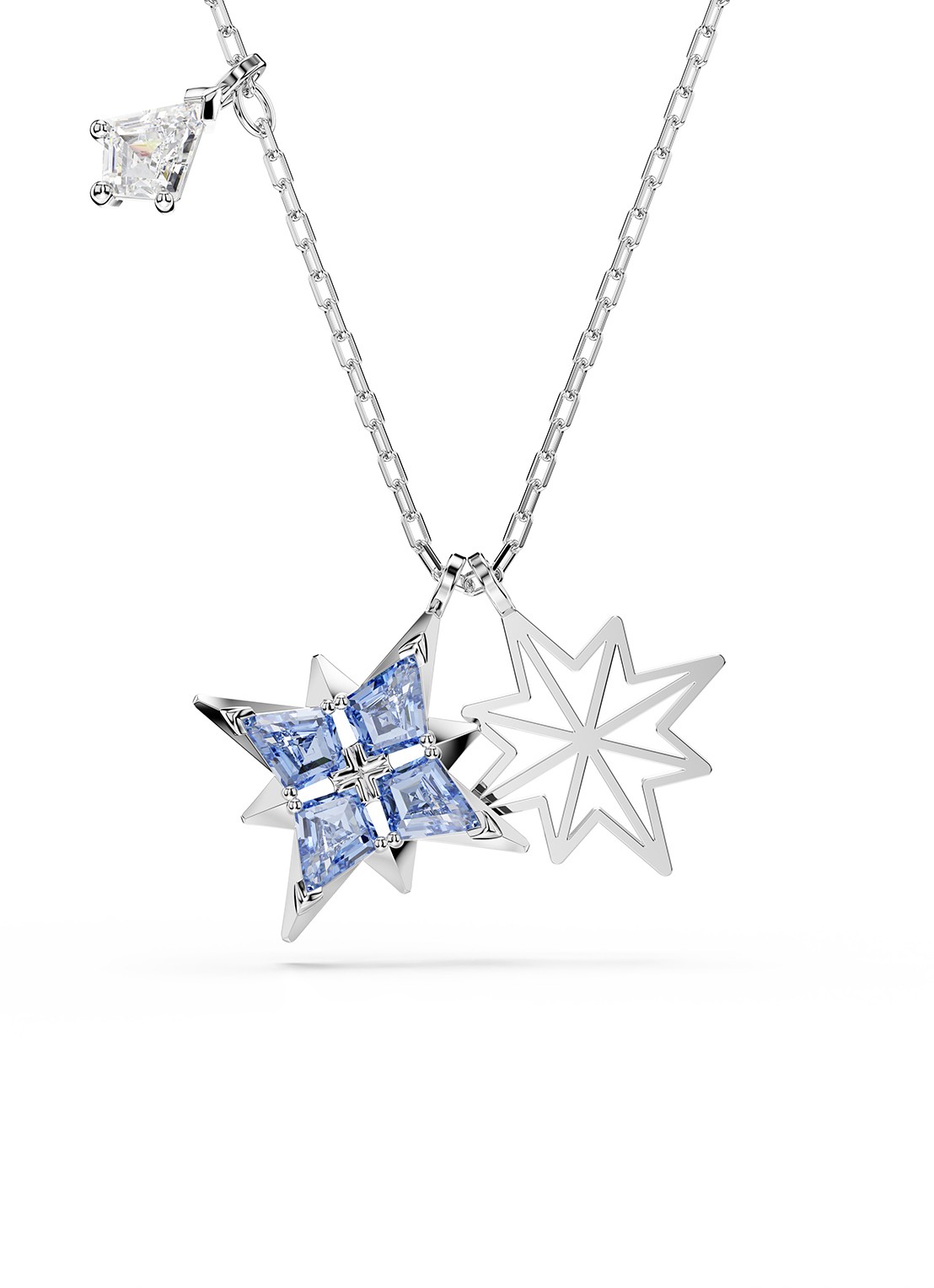 Swarovski Symbolica ketting met zirkonia - voorkant 5 zilver