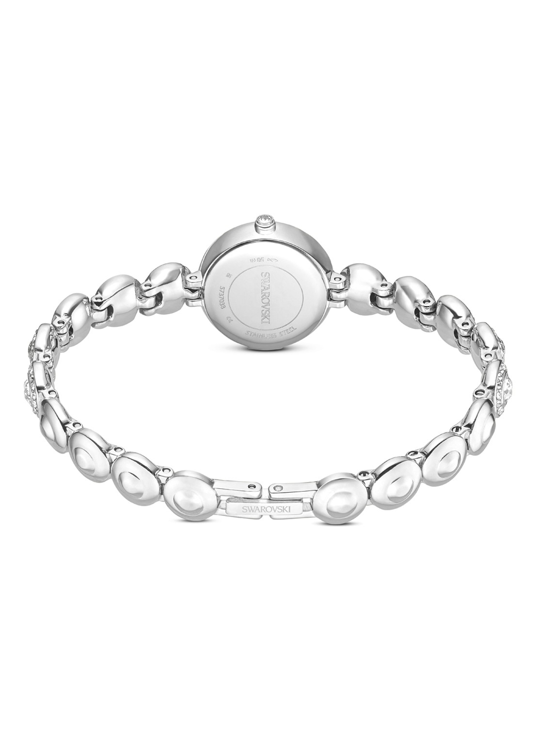 Swarovski Una horloge 5737038 - detail 3 zilver