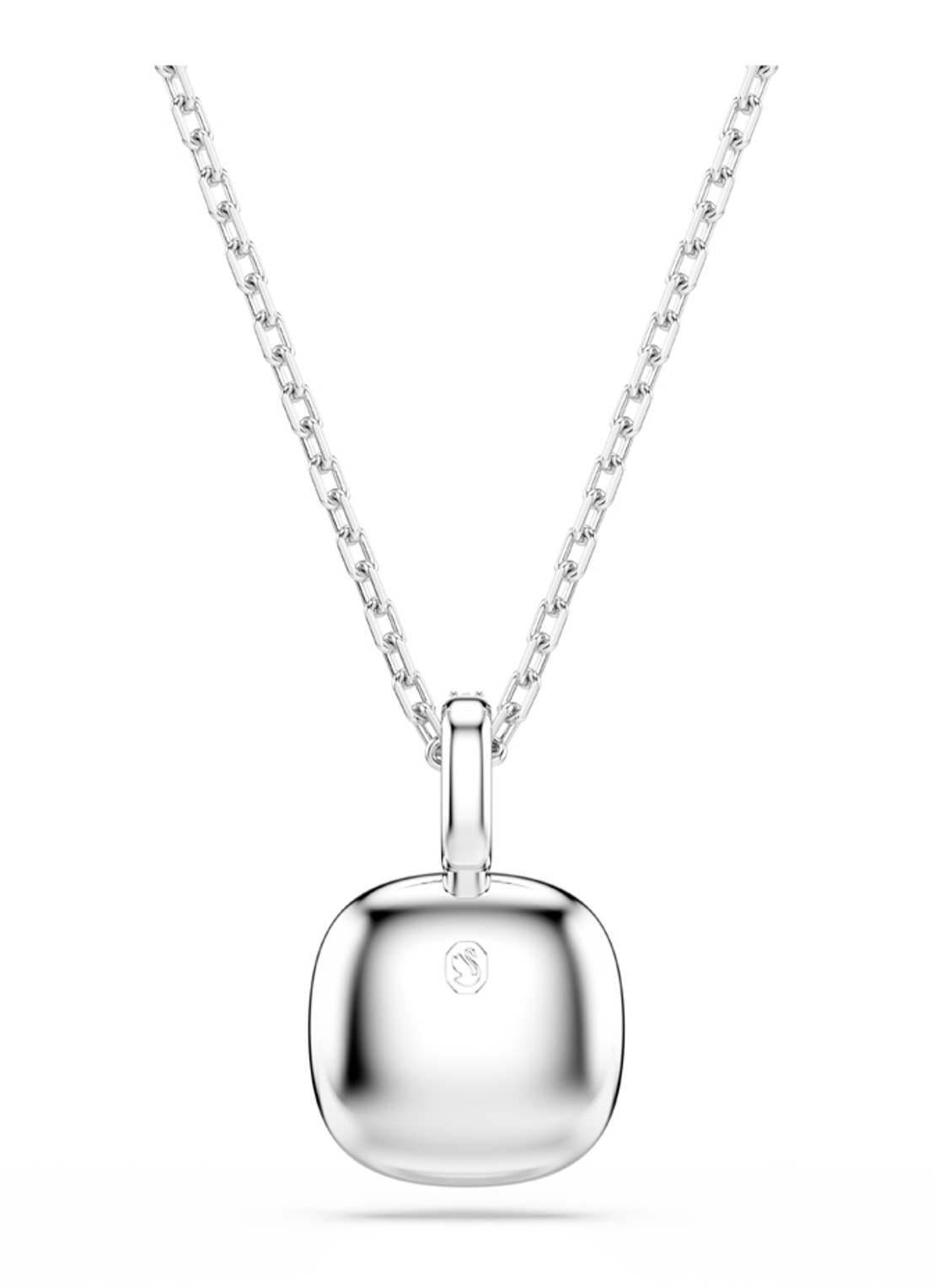 Swarovski Una ketting met kristal - detail 4 zilver