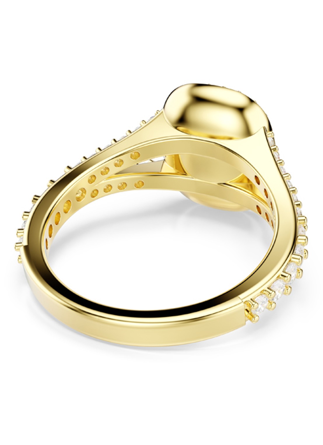 Swarovski Una ring verguld 50 - detail 4 goud