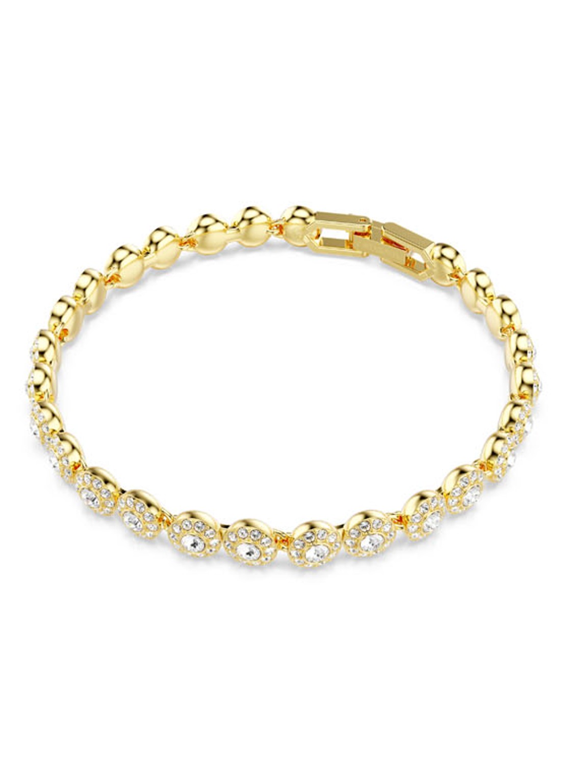 Swarovski Una set van ketting en armband verguld  - detail 5 goud